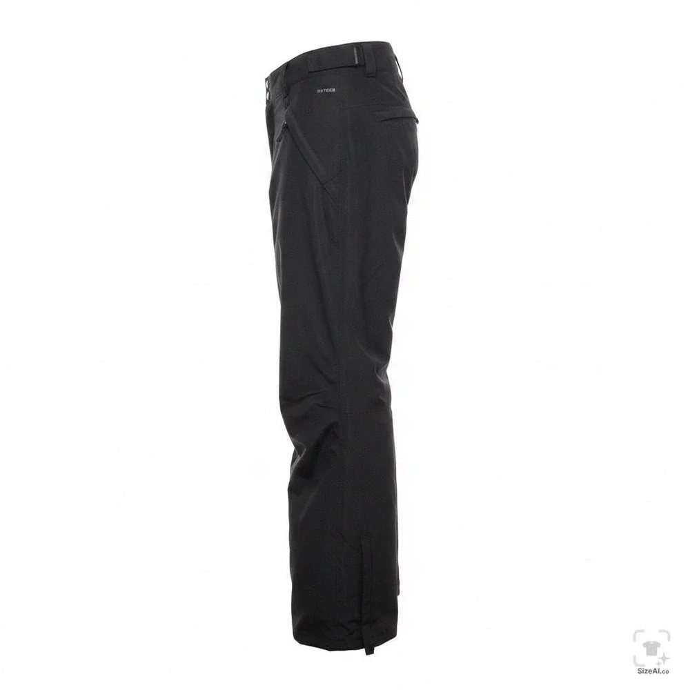The North Face Pants Mens Large Short Black HyVent Waterproof Ski Insulated Snow